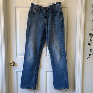 Old Navy Men's Straight Jeans in Denim Blue